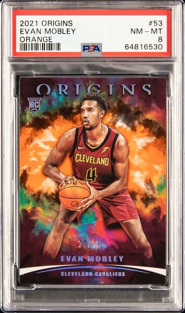 2021 Panini Origins Evan Mobley Orange #53 card image