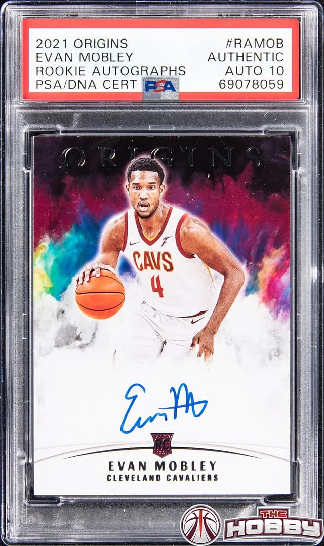2021 Panini Origins Evan Mobley #RA-MOB card image