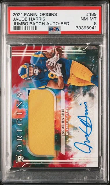 2021 Panini Origins Jacob Harris #189 card image