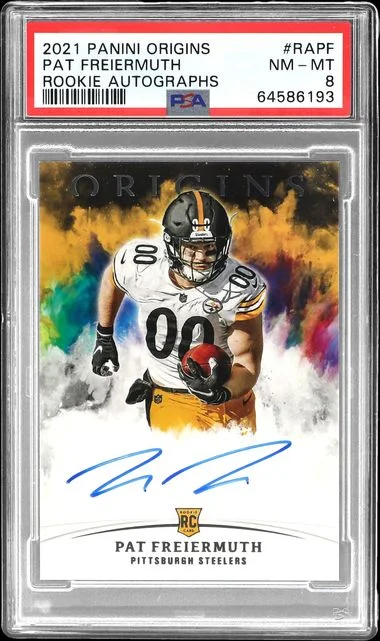 2021 Panini Origins Pat Freiermuth Autograph #RA-PF card image