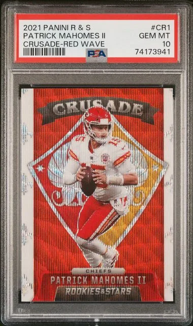 2021 Panini Patrick Mahomes II Rookies & Stars Crusade #CR1 card image