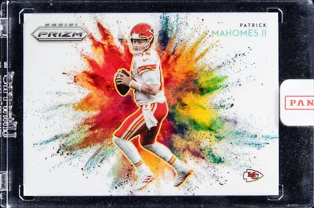 2021 Panini Patrick Mahomes II - Panini Encased Colorblast Prizm #CB-1 card image