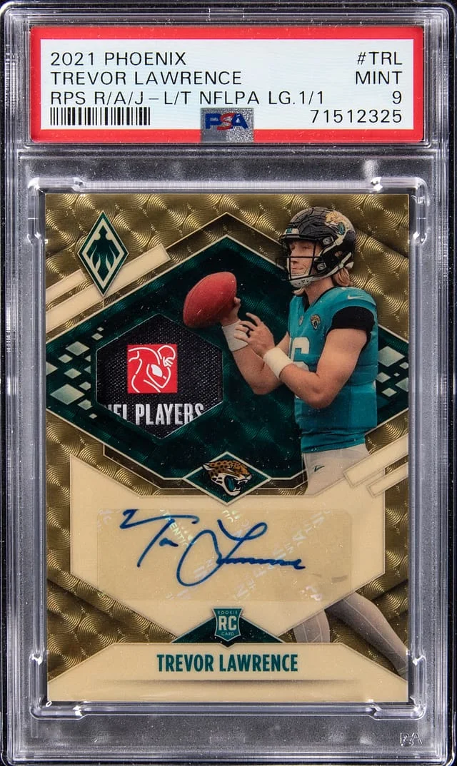 2021 Panini Phoenix RPS Jersey Autographs Laundry #no-number card image
