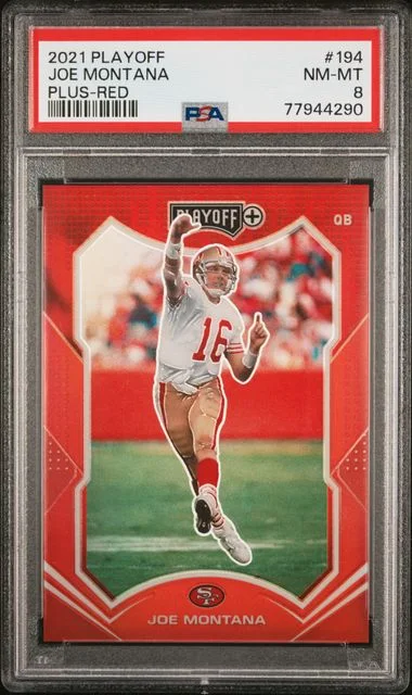 2021 Panini Playoff Joe Montana #194 card image