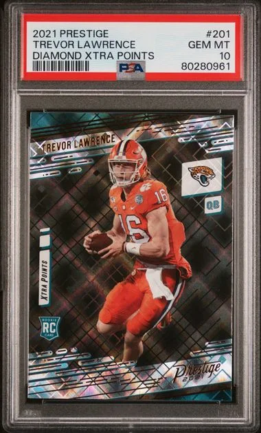2021 Panini Prestige Trevor Lawrence #201 card image