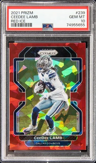 2021 Panini Prizm CeeDee Lamb #239 card image