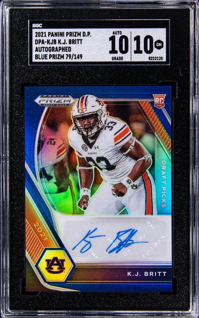 2021 Panini Prizm Draft Picks Jordy Nelson Blue Prizm #DPA-KJB card image