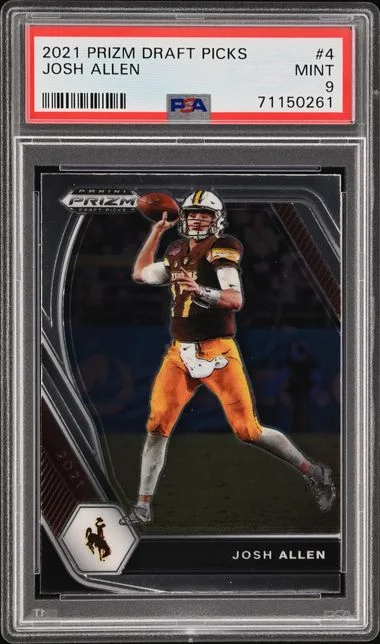 2021 Panini Prizm Draft Picks Josh Allen #4 card image