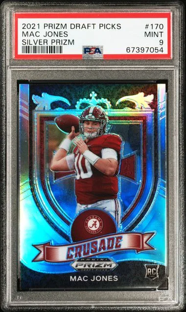 2021 Panini Prizm Draft Picks Mac Jones #170 card image