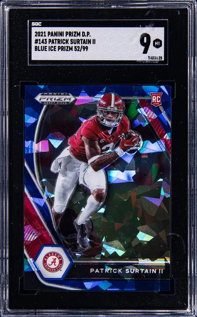 2021 Panini Prizm Draft Picks Patrick Surtain II #143 card image