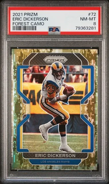 2021 Panini Prizm Eric Dickerson #72 card image