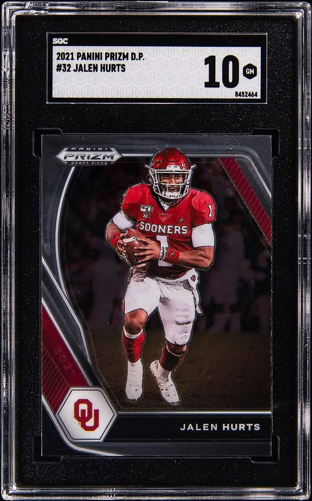 2021 Panini Prizm Jalen Hurts #32 card image