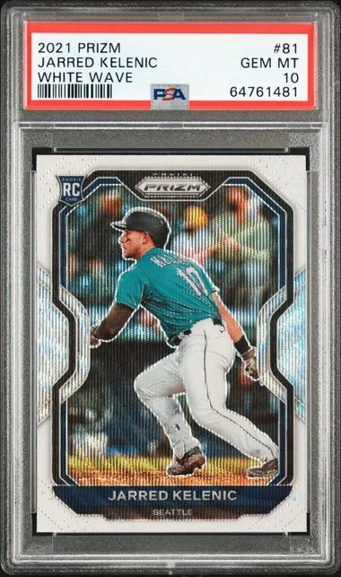 2021 Panini Prizm Jarred Kelenic #81 card image