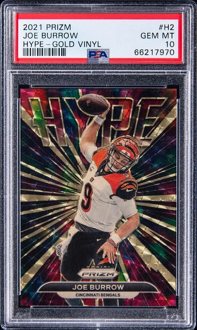 2021 Panini Prizm Joe Burrow Hype #H-2 card image