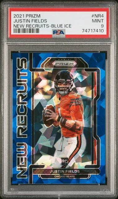 2021 Panini Prizm Justin Fields New Recruits #NR4 card image