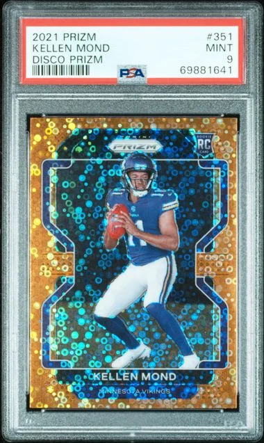 2021 Panini Prizm Kellen Mond Disco Prizm #351 card image