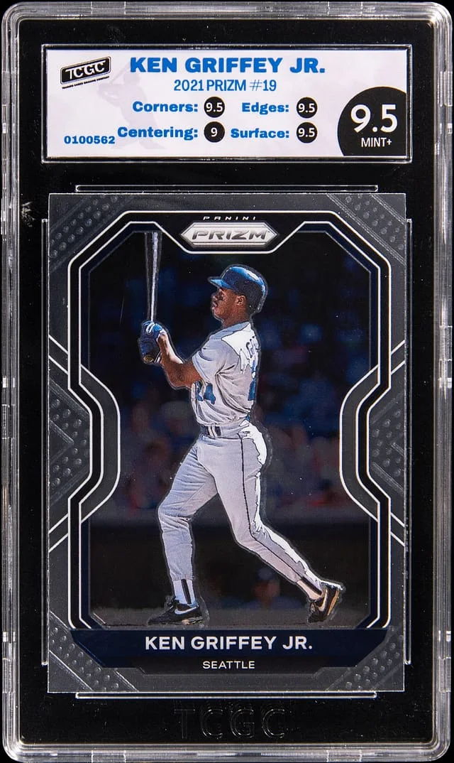 2021 Panini Prizm Ken Griffey Jr. - TCGC MINT+ 9.5 #19 card image