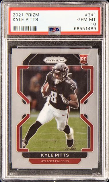 2021 Panini Prizm Kyle Pitts #341 card image