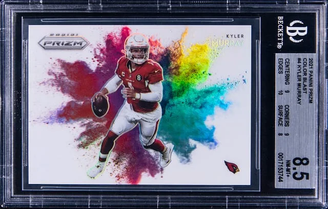 2021 Panini Prizm Kyler Murray Color Blast #4 card image