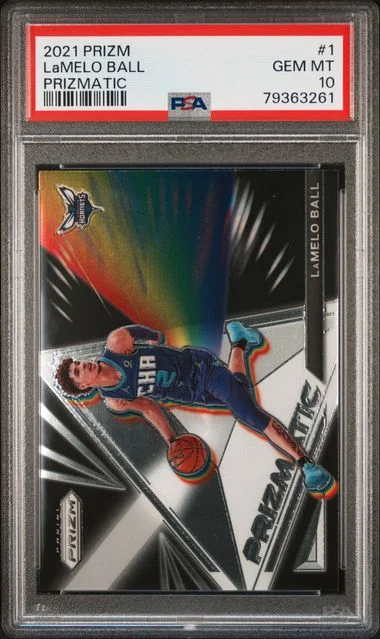 2021 Panini Prizm Lamelo Ball Prizmatic #1 card image