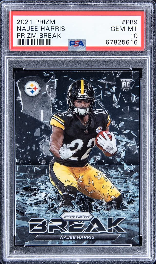 2021 Panini Prizm Najee Harris Break #PB-9 card image