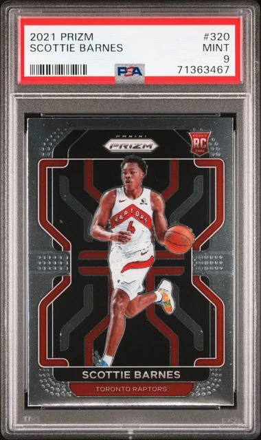2021 Panini Prizm Scottie Barnes #320 card image