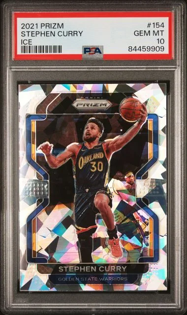 2021 Panini Prizm Stephen Curry #154 card image