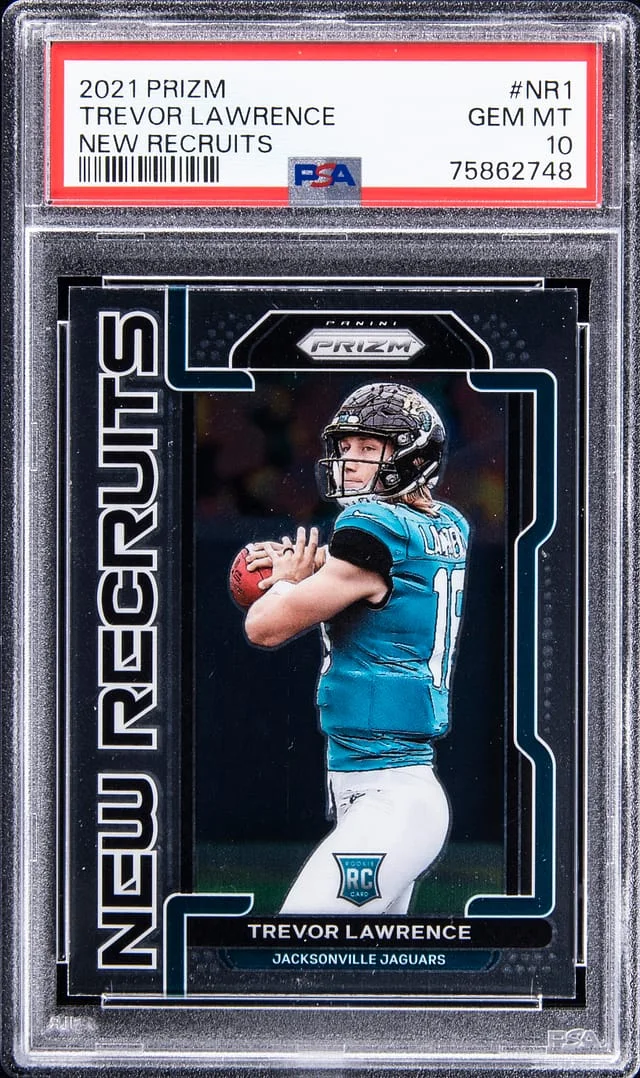 2021 Panini Prizm Trevor Lawrence New Recruits #NR-1 card image