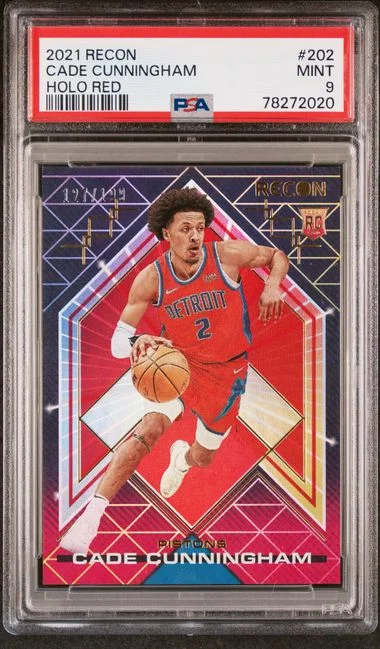 2021 Panini Recon Cade Cunningham #202 card image