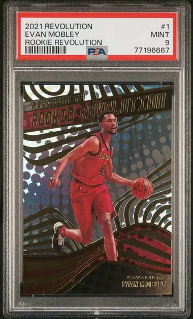 2021 Panini Revolution Evan Mobley Revolution #1 card image