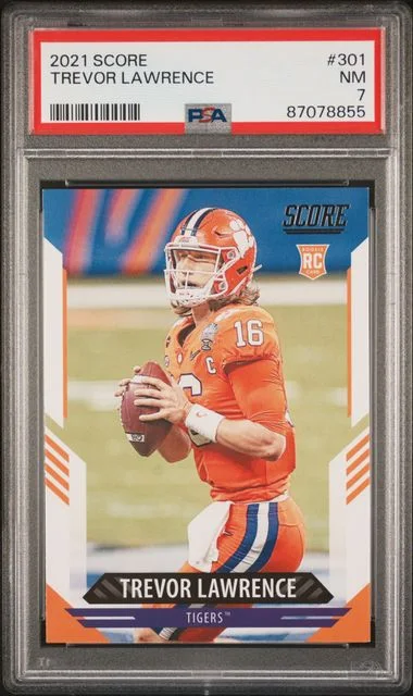 2021 Panini Score Trevor Lawrence #301 card image