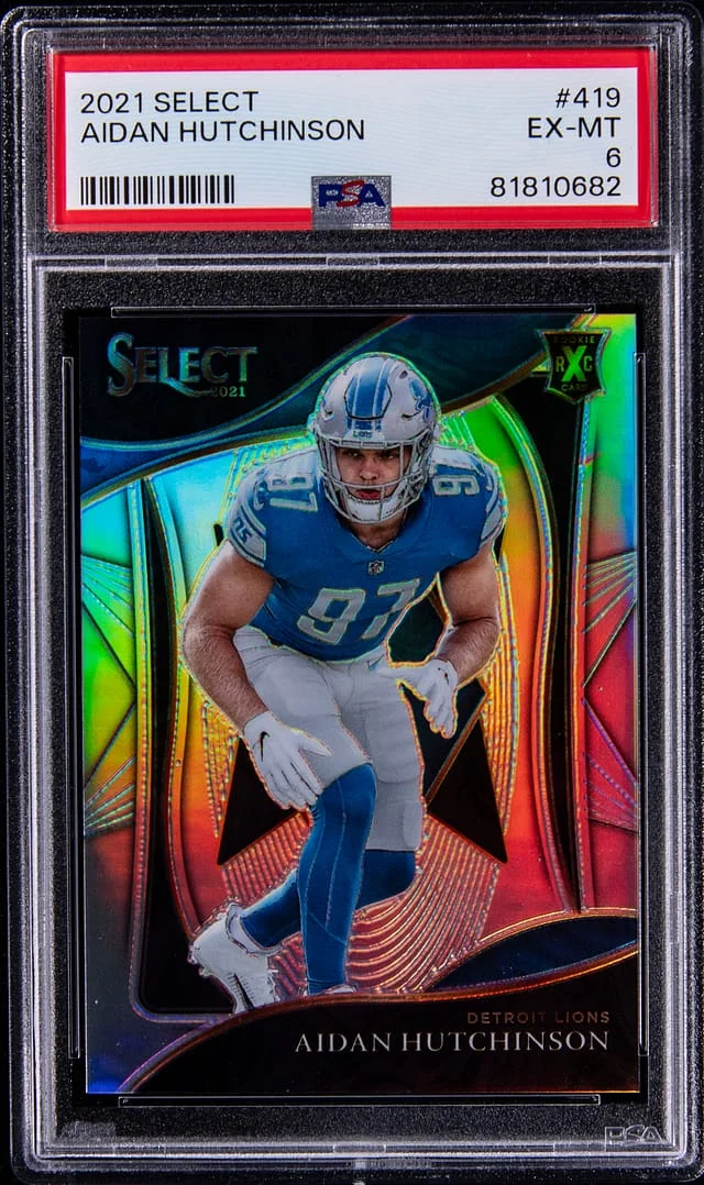 2021 Panini Select Aidan Hutchinson #419 card image