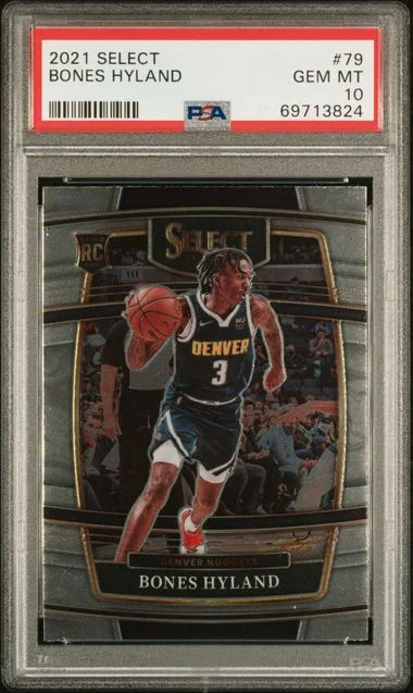 2021 Panini Select Bones Hyland #79 card image