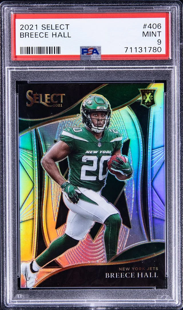 2021 Panini Select Breece Hall #406 card image