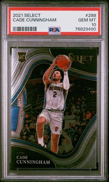 2021 Panini Select Cade Cunningham #288 card image