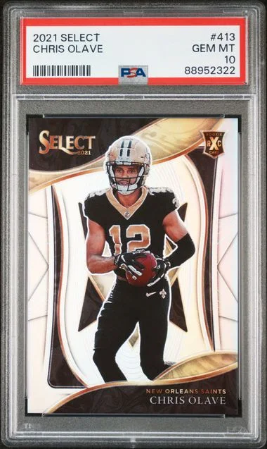 2021 Panini Select Chris Olave #413 card image