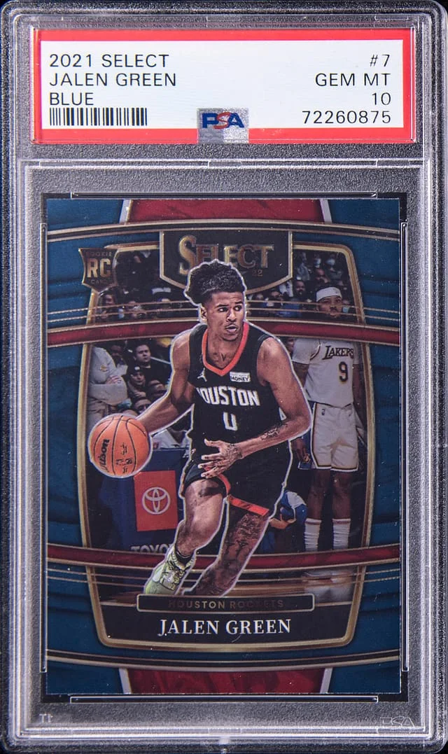 2021 Panini Select Jalen Blue #7 card image