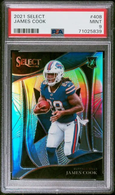 2021 Panini Select James Cook #408 card image