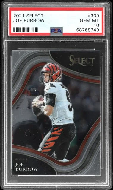 2021 Panini Select Joe Burrow #309 card image
