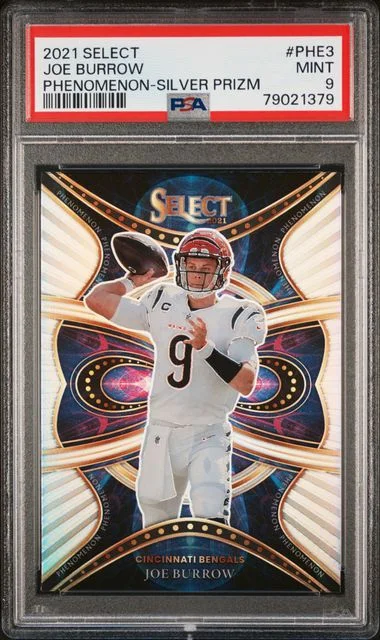 2021 Panini Select Joe Burrow Phenomenon #PHE3 card image