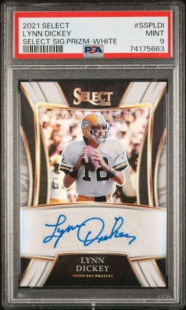 2021 Panini Select Lynn Dickey Select Signatures Prizm #SSPLDI card image