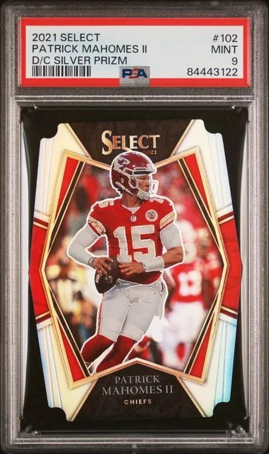 2021 Panini Select Patrick Mahomes II #102 card image