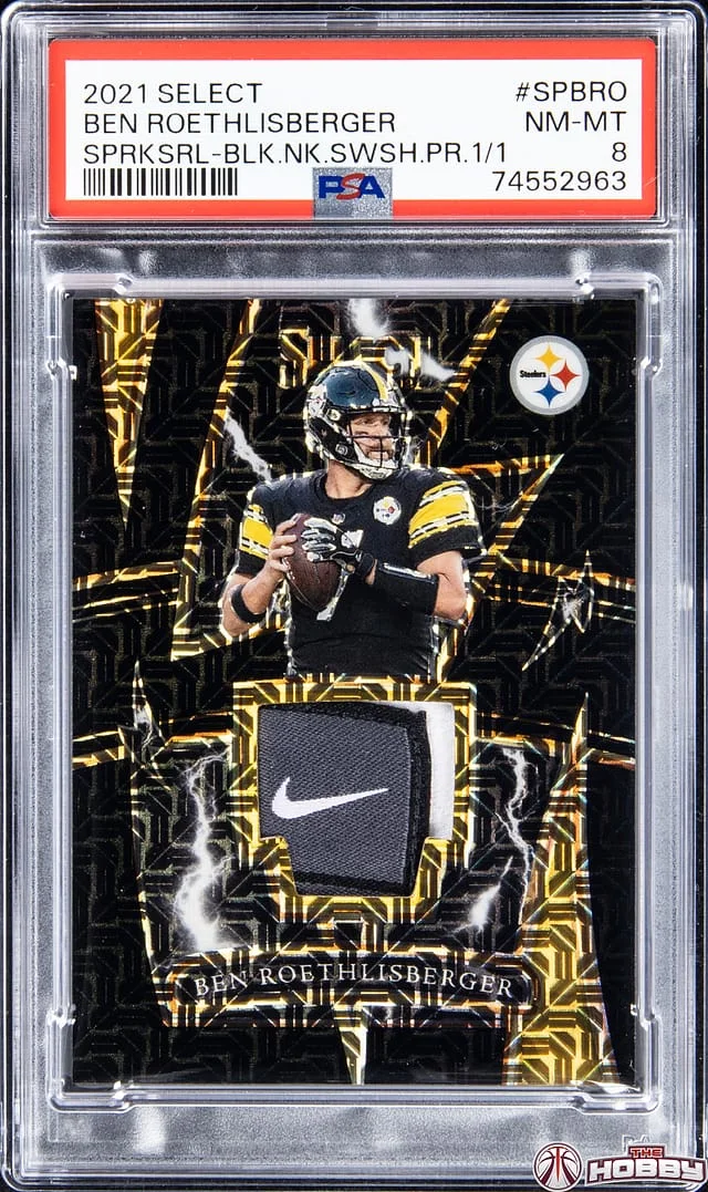 2021 Panini Select Sparkle Black Prizm Nike Swoosh Laundry #no-number card image