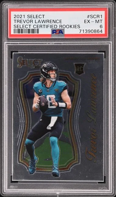 2021 Panini Select Trevor Lawrence Certified Rookies #SCR-1 card image