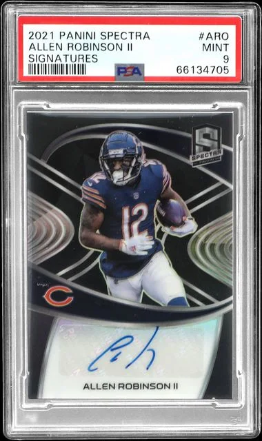 2021 Panini Spectra Allen Robinson II Signatures #Aro card image