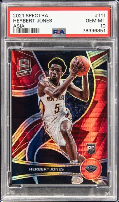 2021 Panini Spectra Herbert Jones #111 card image