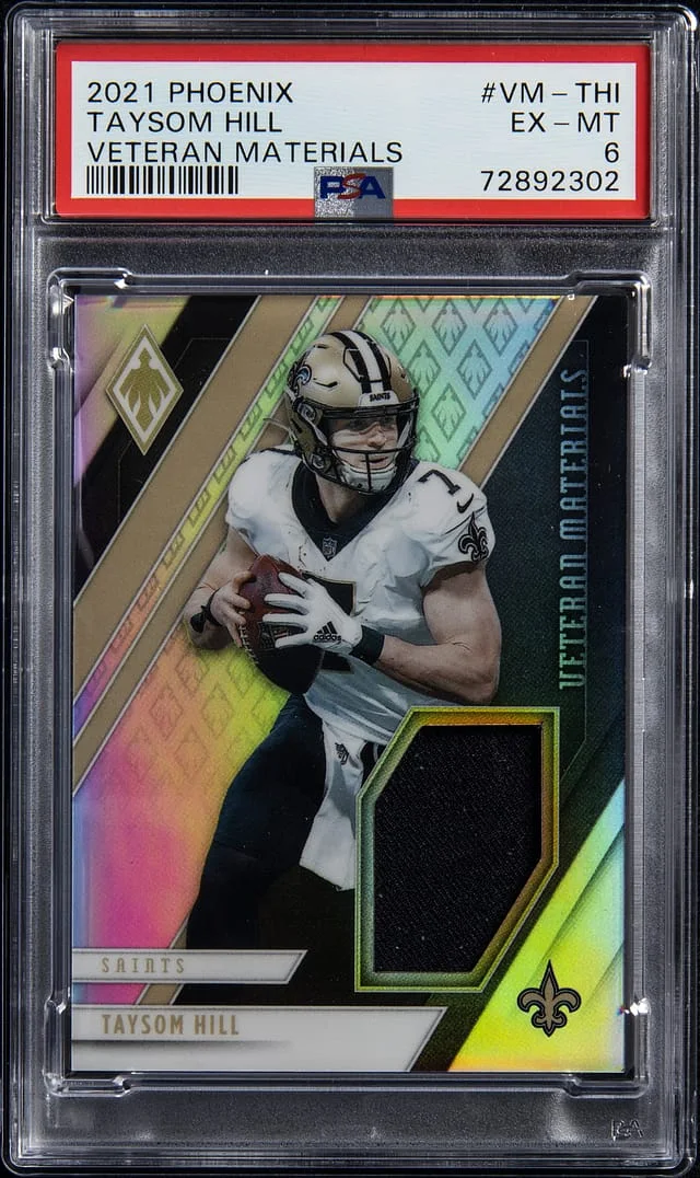 2021 Panini Taysom Hill Phoenix Veteran Materials #VMTHI card image