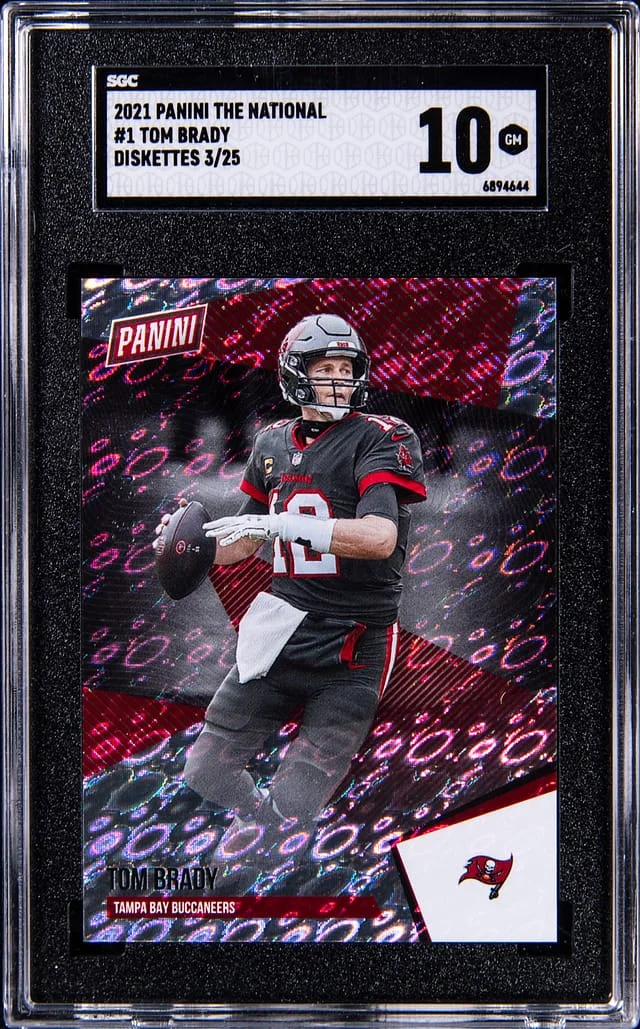 2021 Panini Tom Brady The National #1 card image
