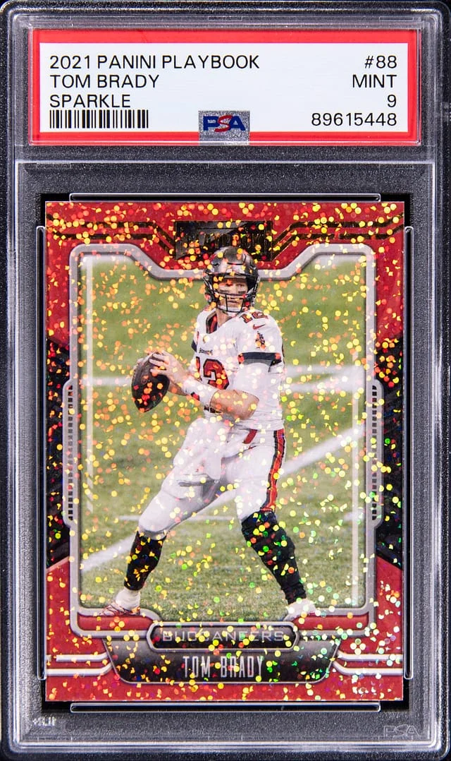 2021 Panini Tom Brady Playbook Sparkle #88 card image