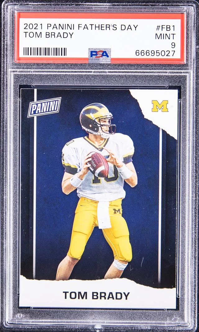 2021 Panini Tom Brady Father's Day #FB1 card image